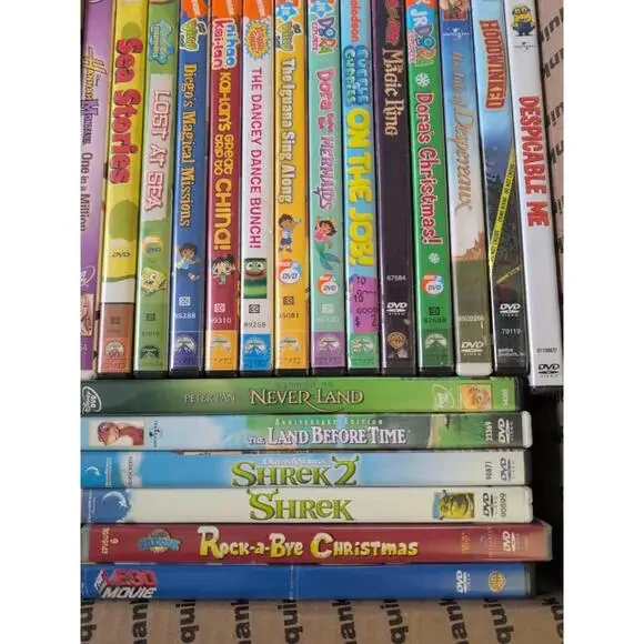 Lot Of 20 Nickelodeon Nick At Night And Other Various Kids DVDs - T6#819
